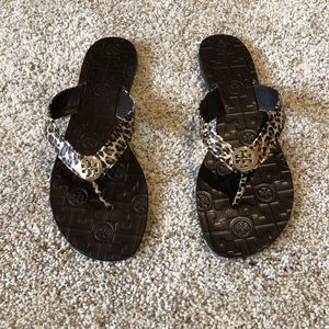 Tory Burch Leopard Sandal